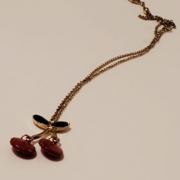 Vintage Cherry Necklace - Picture 3 of 3